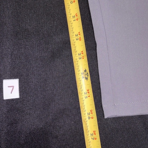 AllHeart Size Medium-P Unisex Drawstring Scrub Pants Straight Leg Gray - Picture 8 of 8